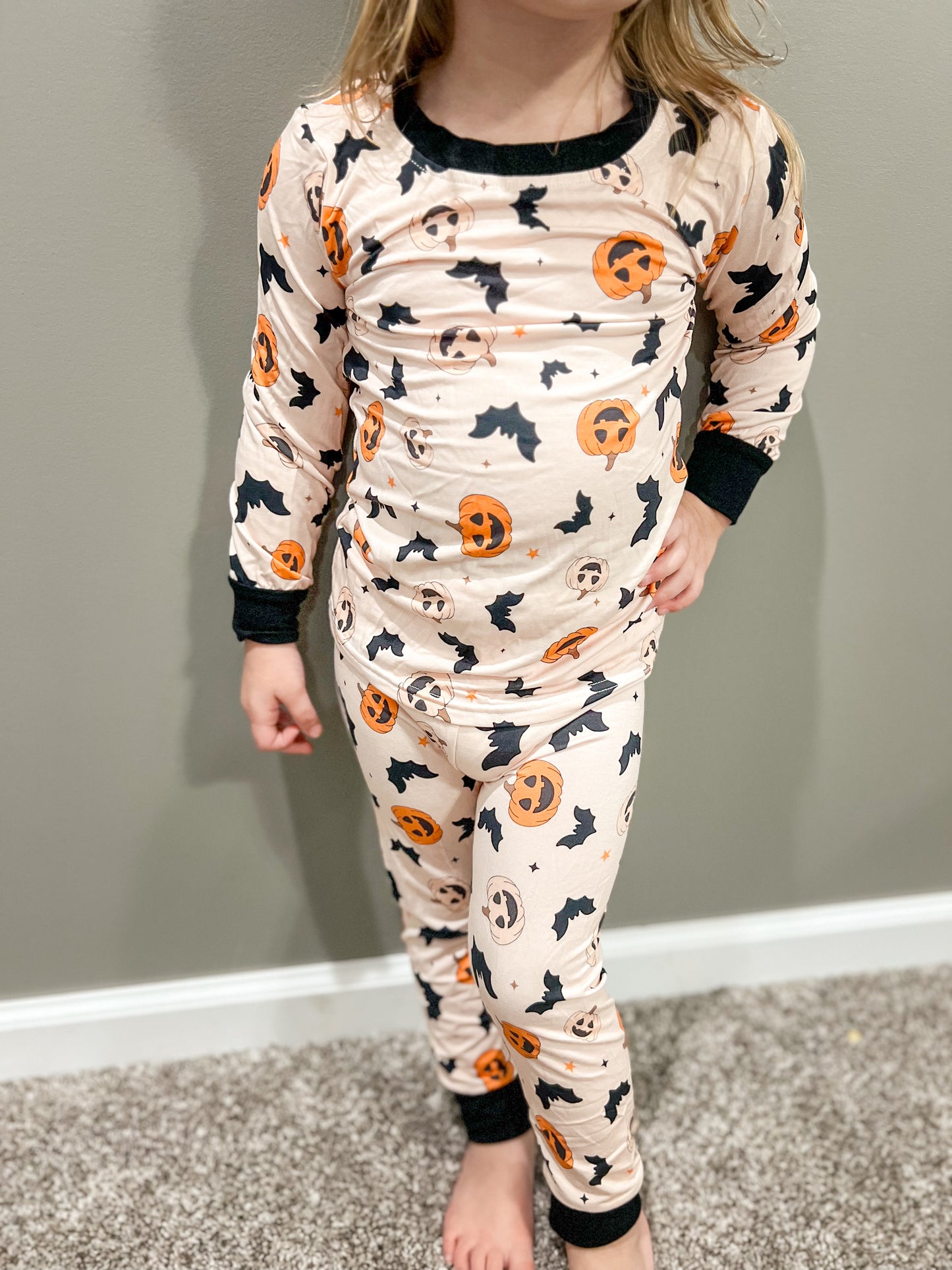 Batty For Pumpkins 2-Piece Set